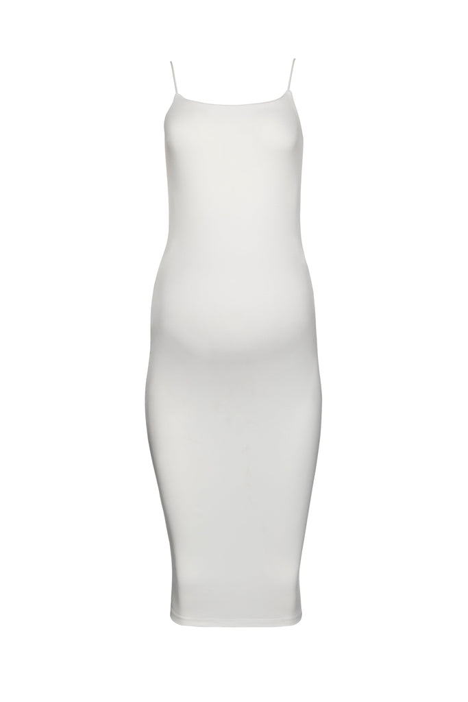 The Brigitte Maternity Dress BUMPSUIT in Ivory