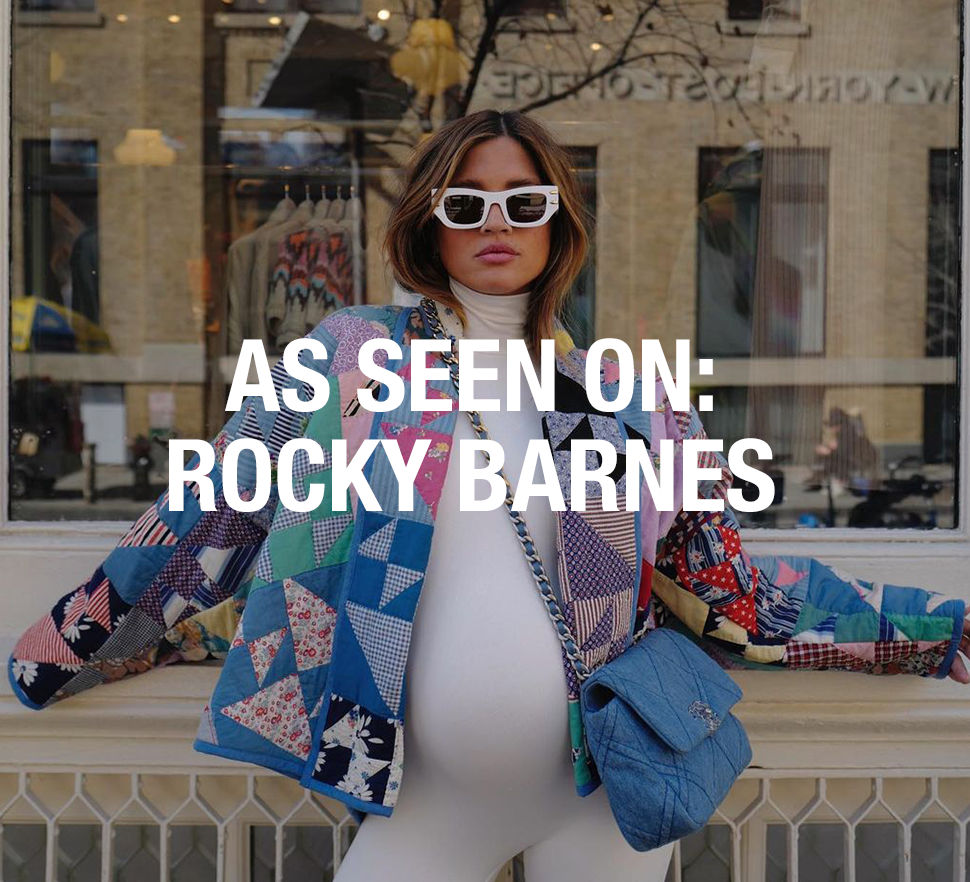 @rocky_barnes Shows Off Her Maternity Style