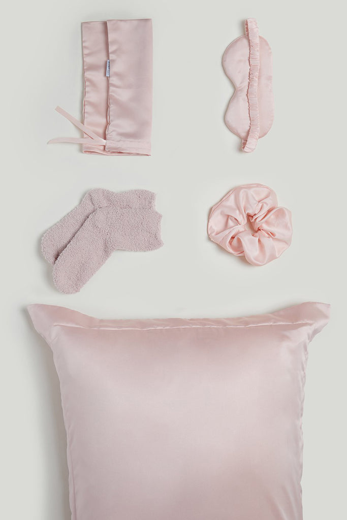 Bumpsuit Maternity Pamper Me Set in Dusty Pink