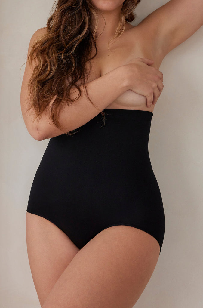 Bumpsuit Maternity Shapewear The Postpartum Support Brief in Black