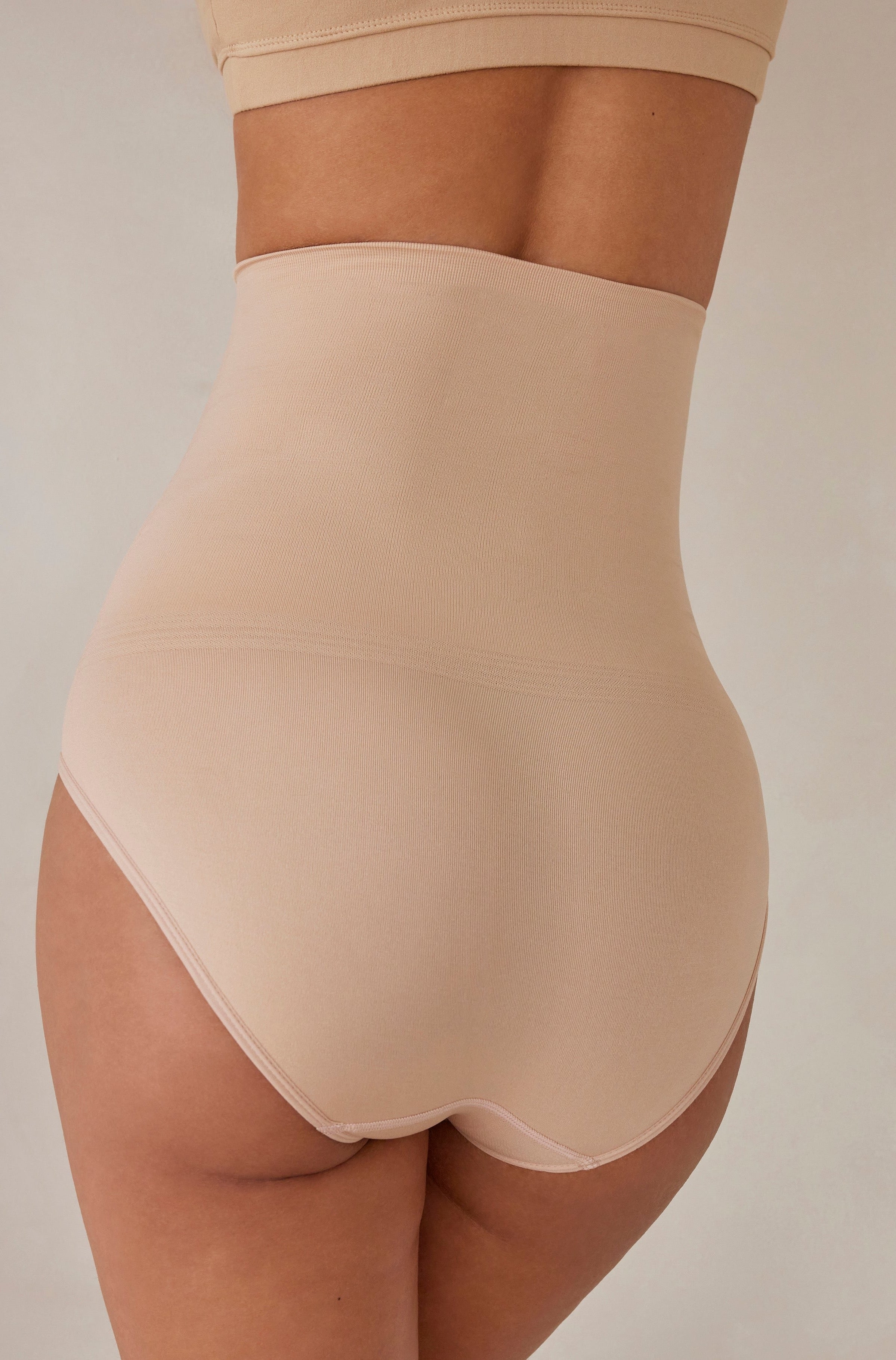 Buy SKIMS Grey Seamless Sculpt High-waist Thong for Women in Bahrain