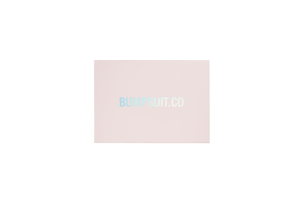 Bumpsuit maternity kit box in pink