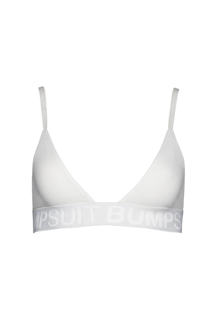 Bumpsuit Maternity The Cloud Lounge Triangle Bra in Ivory