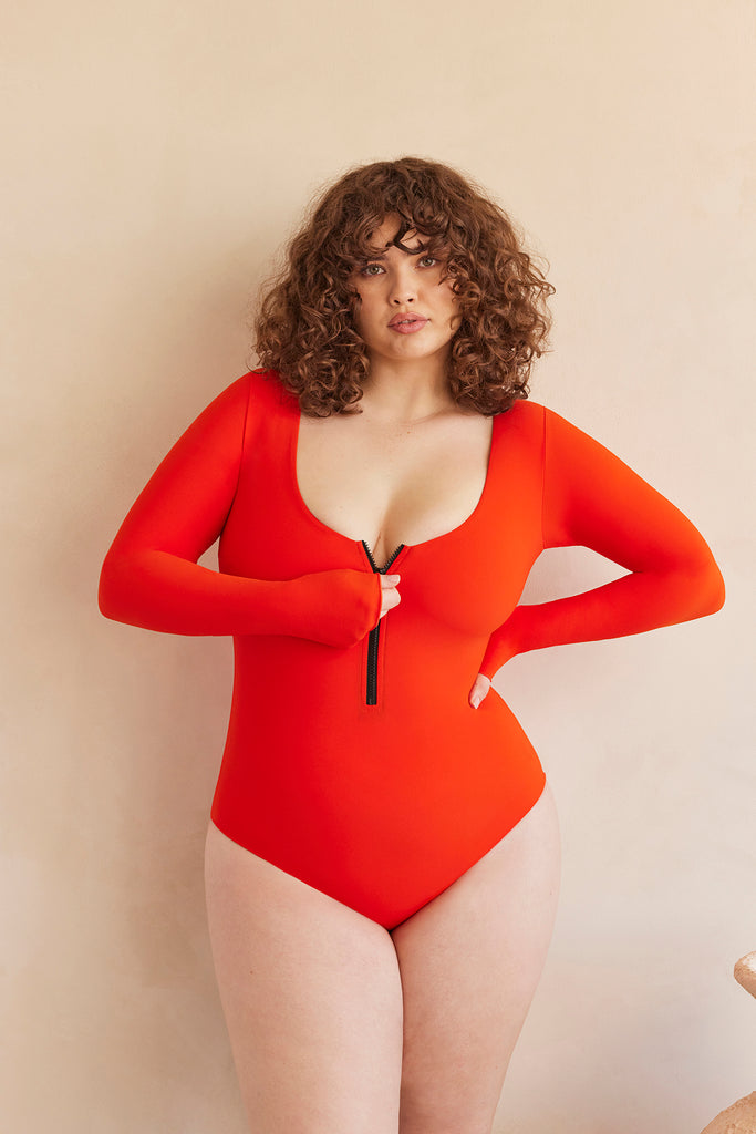 Bumpsuit Maternity the crawford one piece swimsuit in scarlett