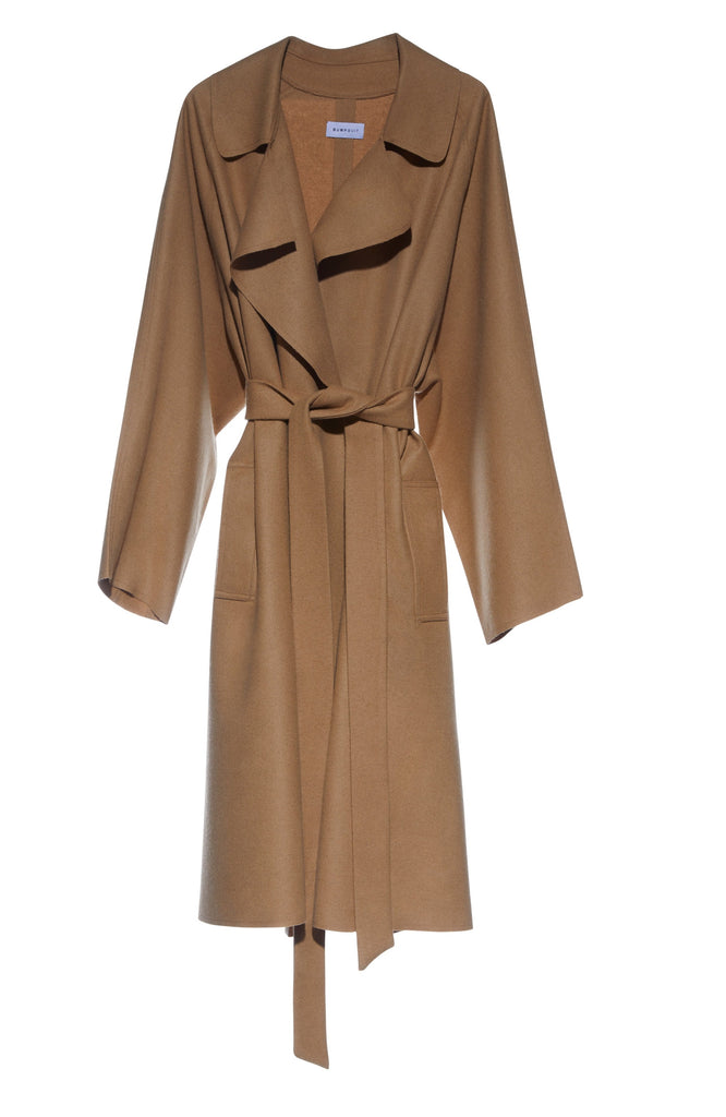  Bumpsuit Maternity The Jacqueline belted wool coat in camel