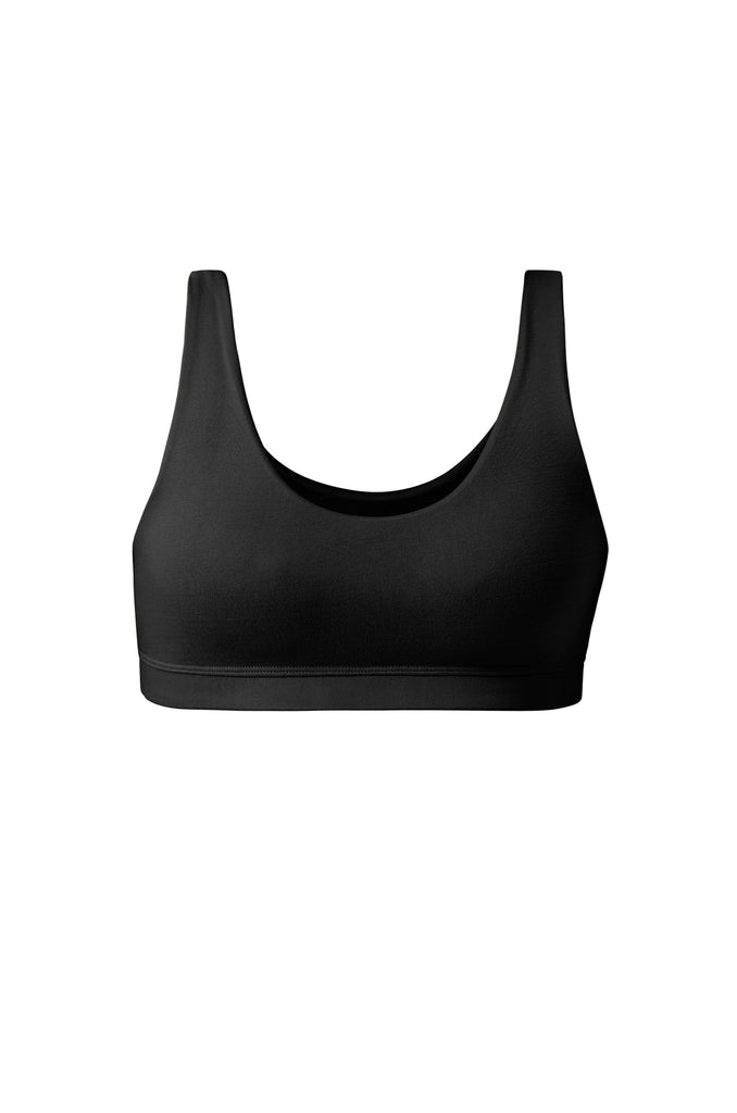 bumpsuit maternity the reversible comfy bra in black