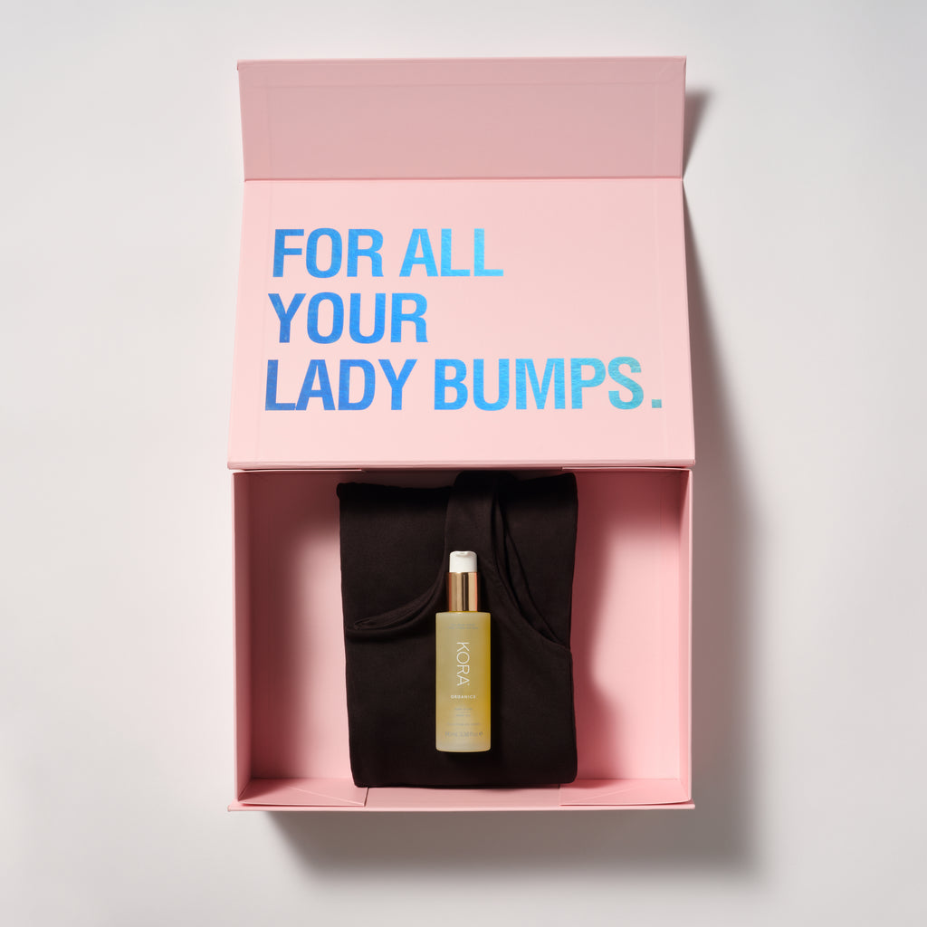Bumpsuit Miranda Kerr Maternity Kit with The Lucy Bumpsuit and Noni Glow Body Oil