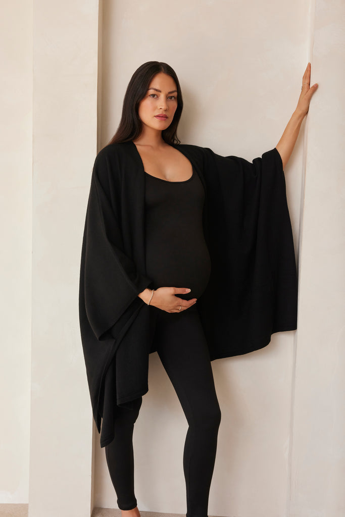 The Bumpsuit Maternity Infinity Wrap in Black