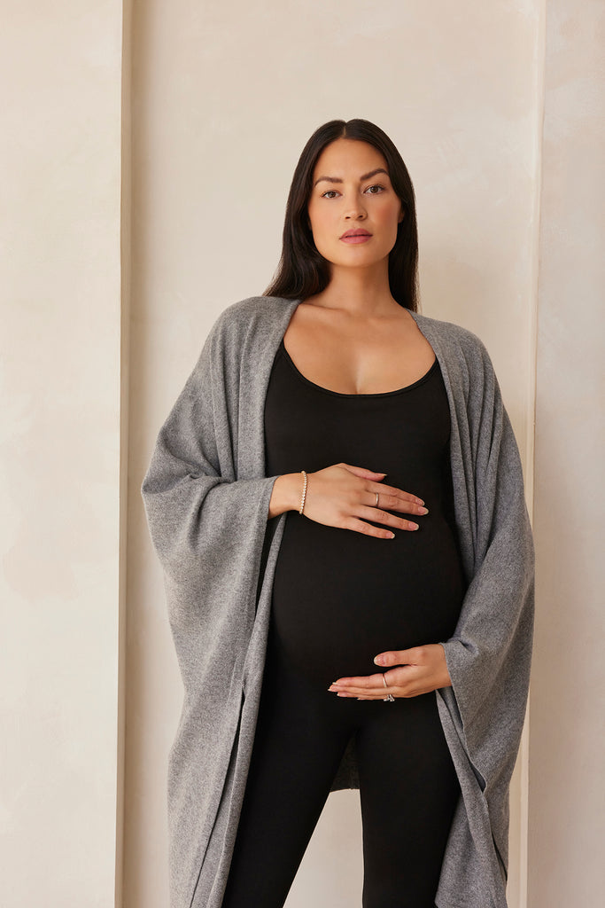 The Bumpsuit Maternity Infinity Wrap in Grey