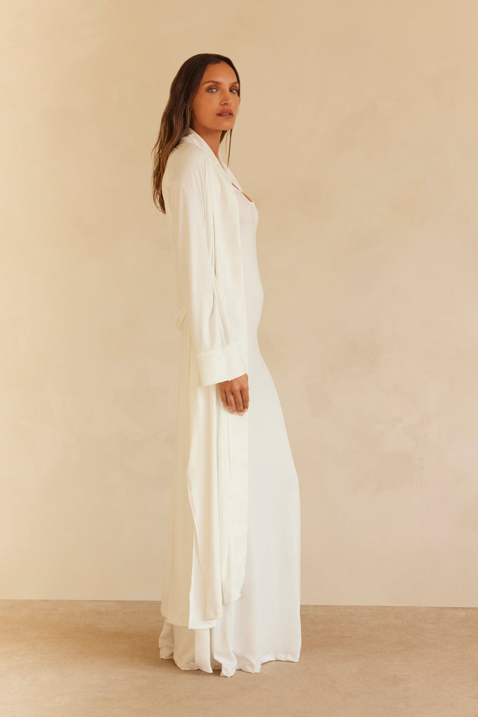The Cloud Robe in Ivory