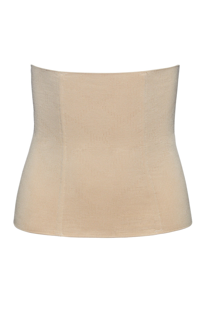 Bumpsuit Maternity Shapewear The Support Waist Trainer in Beige