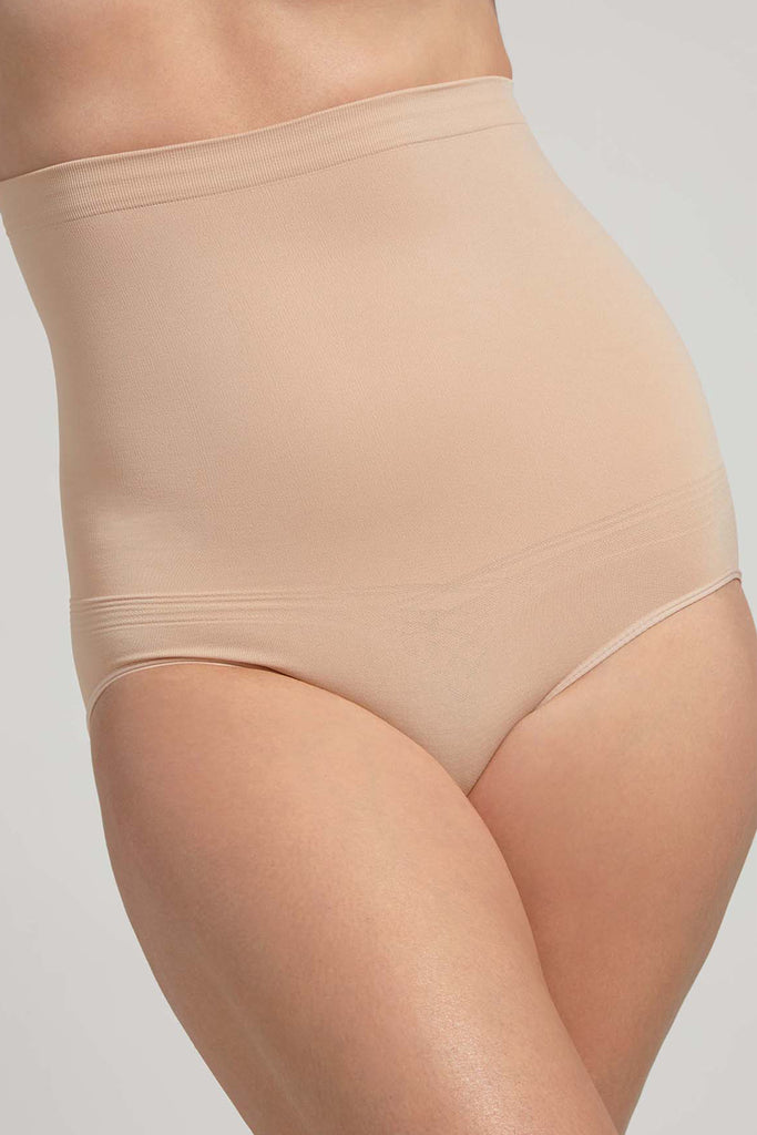 Bumpsuit Maternity Shapewear The Postpartum Support Brief in Beige